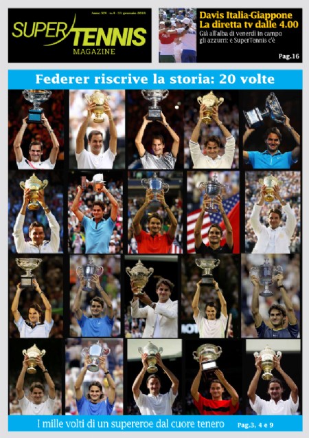 Federer riscrive la storia